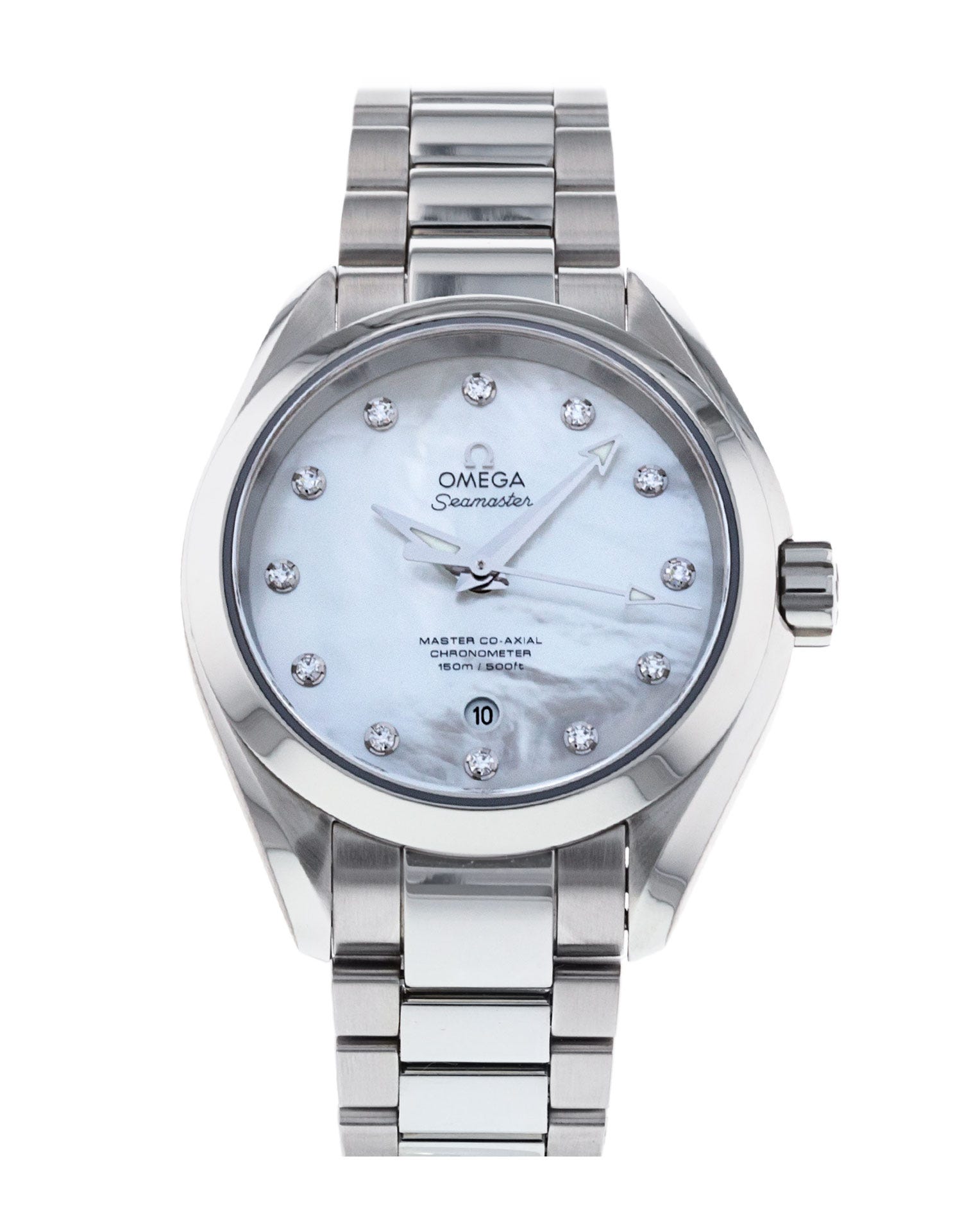Pre-Owned Omega Aqua Terra 150m Ladies Watch