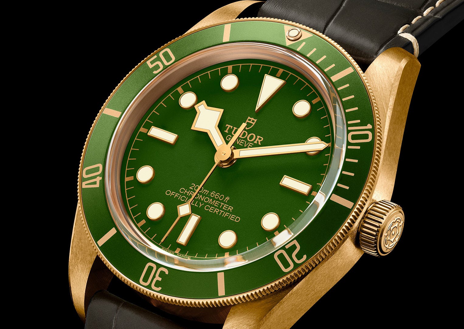 Is an 18k yellow-gold Tudor a contradiction terms? Maybe, but it's still a beauty