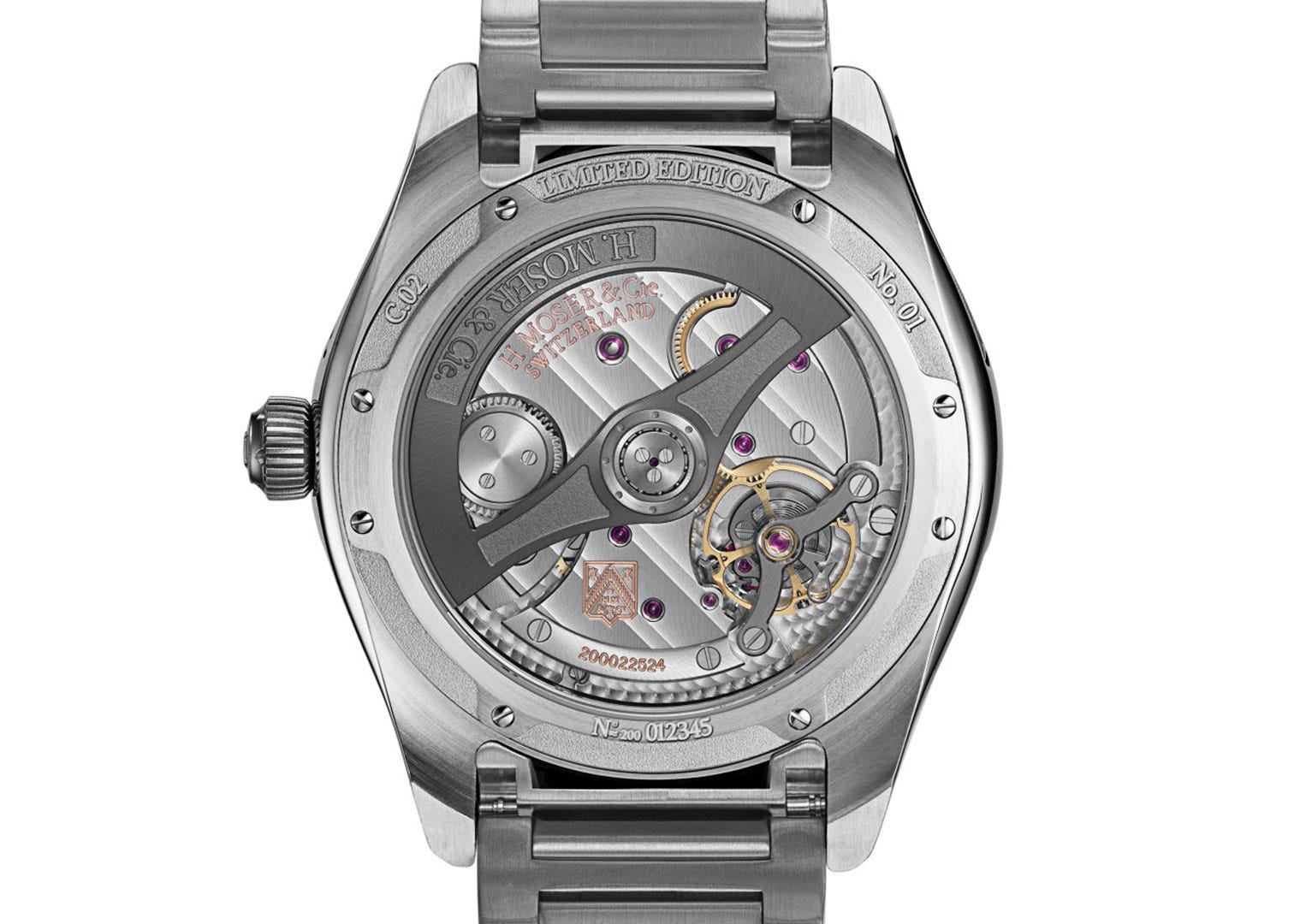 H. Moser & Cie. is a completely independent manufacturer, making all the parts for its watches in-house