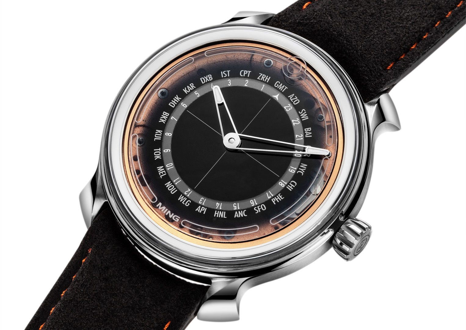 MING watches are assembled in Switzerland but personally quality inspected in Malaysia