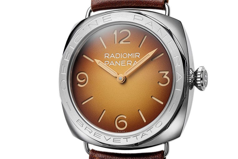 ...while the PAM00687 demonstrates the discolouration the radium causes over time